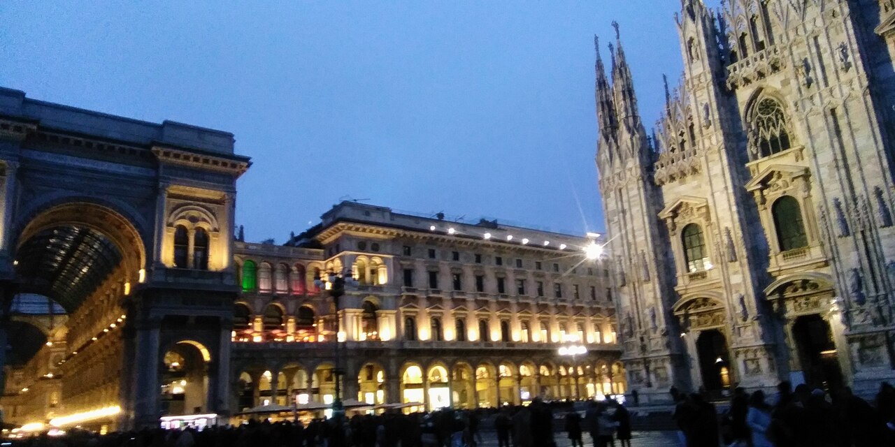 Duomo Milan nuit